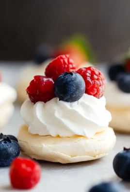 Berries & Cream Gluten-free Pavlova Nests