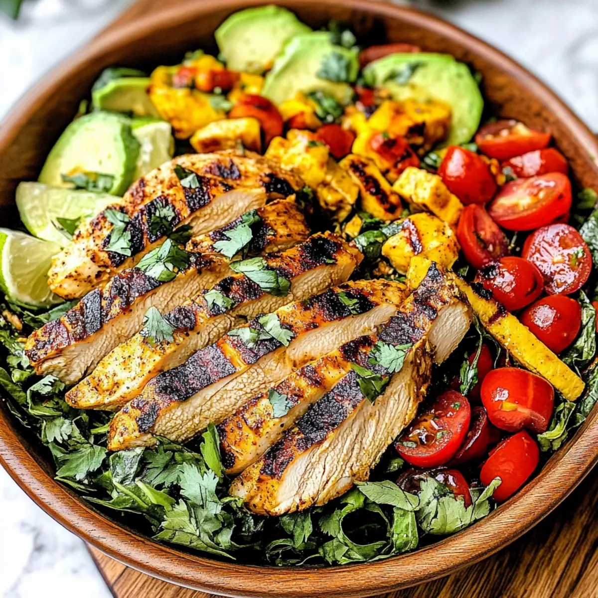 Chicken Fajita Salad