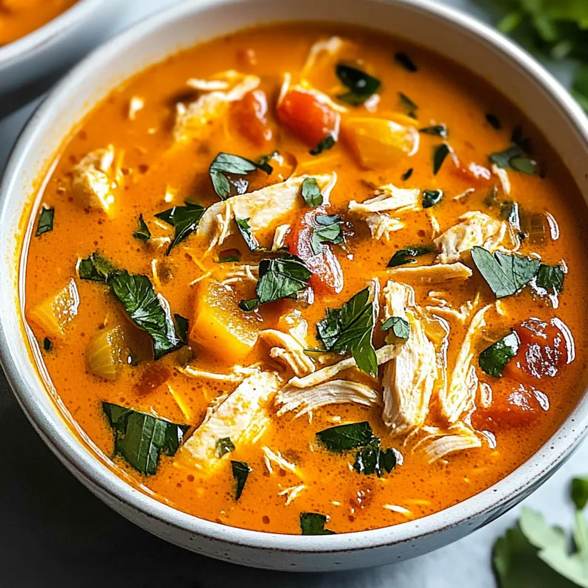 Creamy Chicken Tomato Soup