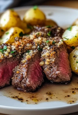 Parmesan Crusted Steak and Potato