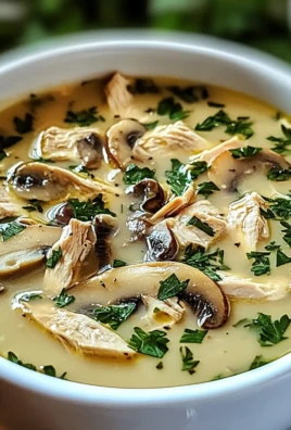 Rotisserie Chicken Mushroom Soup
