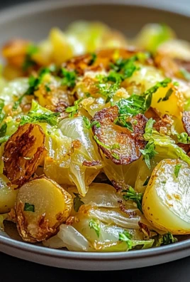 Fried Cabbage and Potatoes