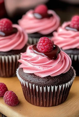 Valentine’s Chocolate Raspberry Cupcakes