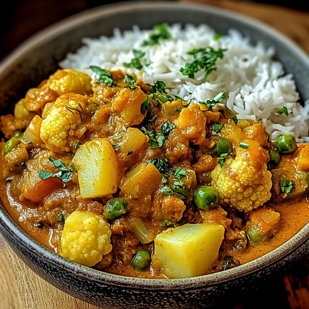 Cauliflower Potato Curry