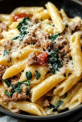 Tuscan Sausage Pasta