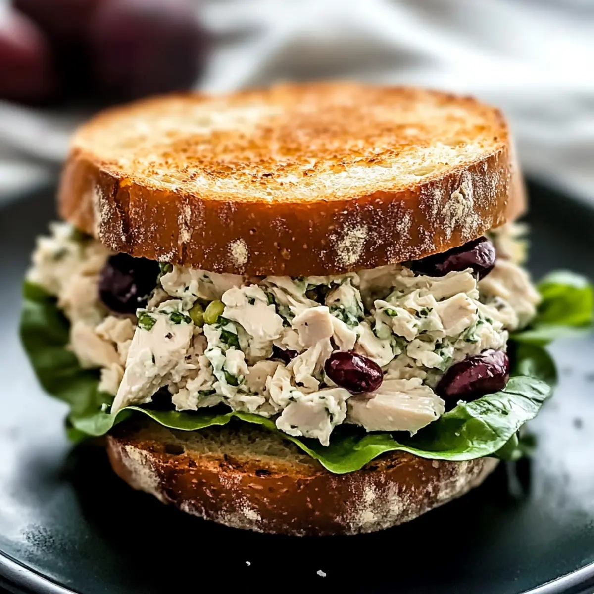 Cottage Cheese Chicken Salad Sandwich
