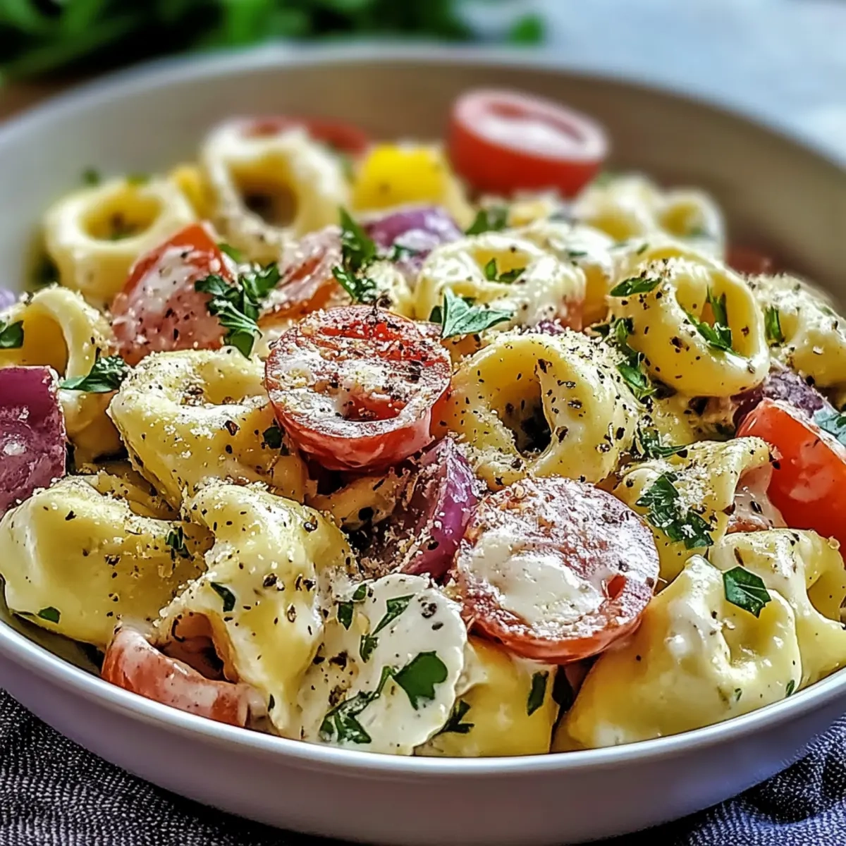 Grinder Tortellini Salad