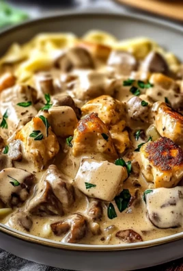 Rich Chicken Stroganoff