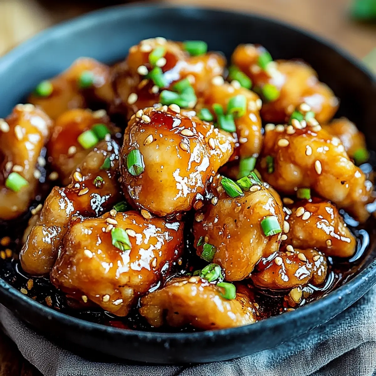 Honey Garlic Chicken