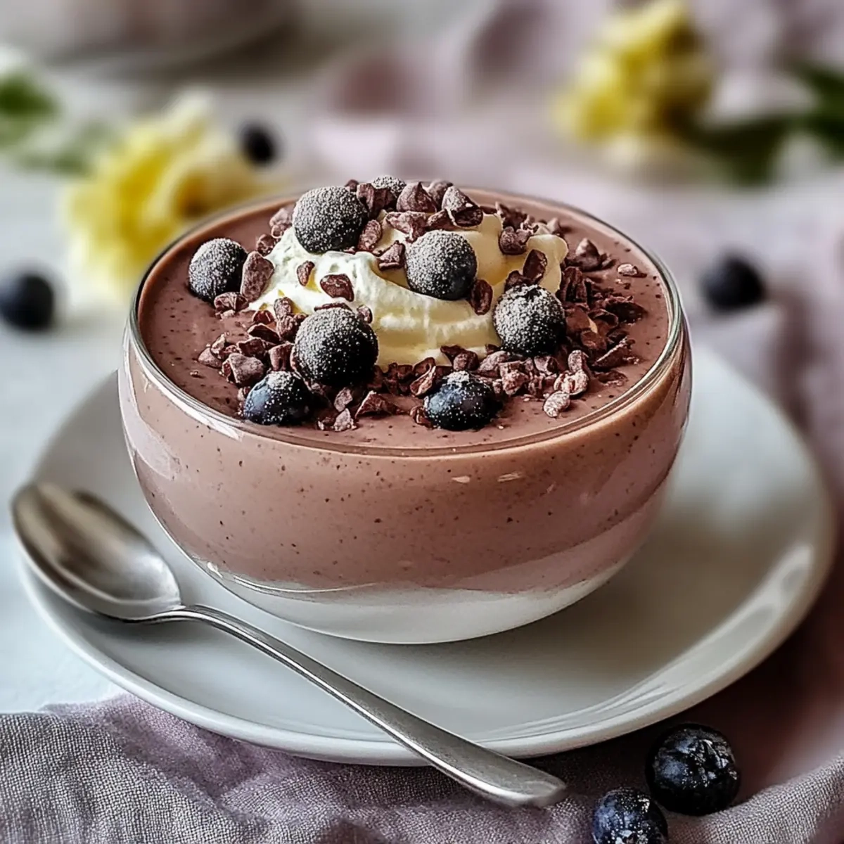 Smooth High Protein Pudding