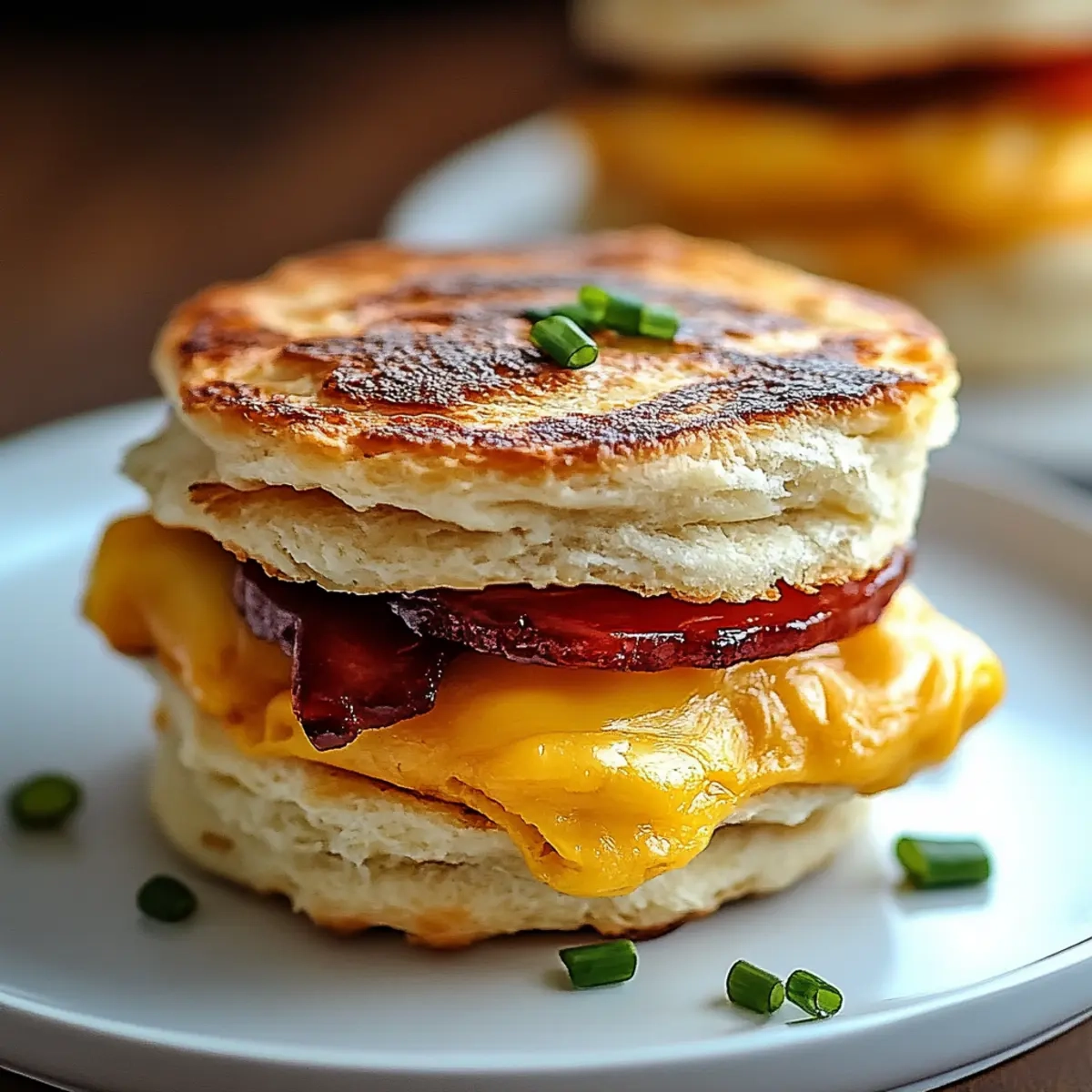 Biscuit Breakfast Sandwiches