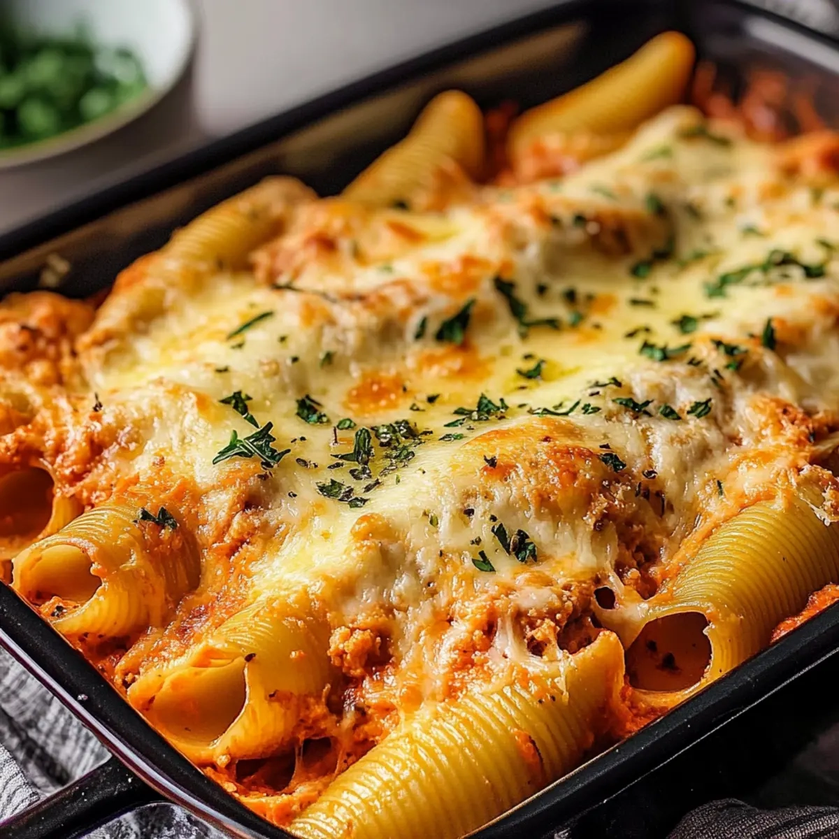 Four Cheese Stuffed Shells