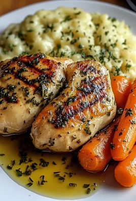 Garlic Herb Chicken & Carrot Plate