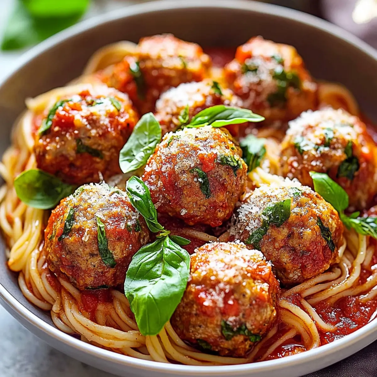 Italian Turkey Meatballs Recipe