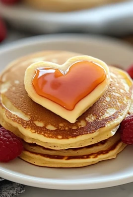 Heart-Shaped Pancakes