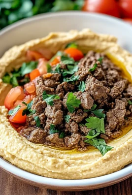 Beef Shawarma Hummus