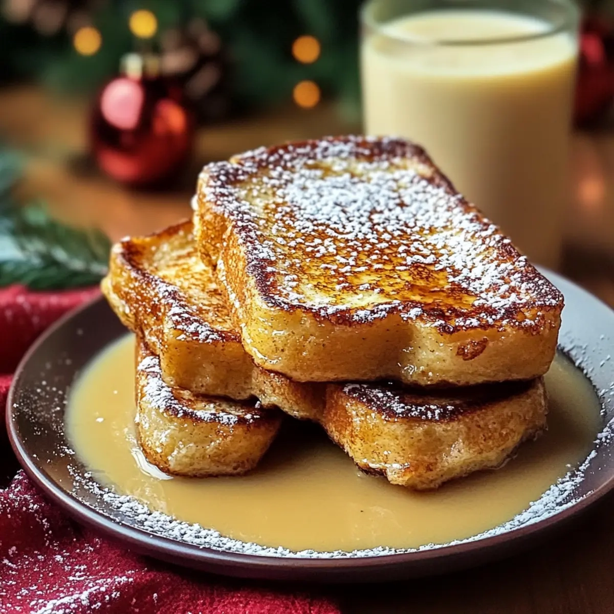 Eggnog French Toast