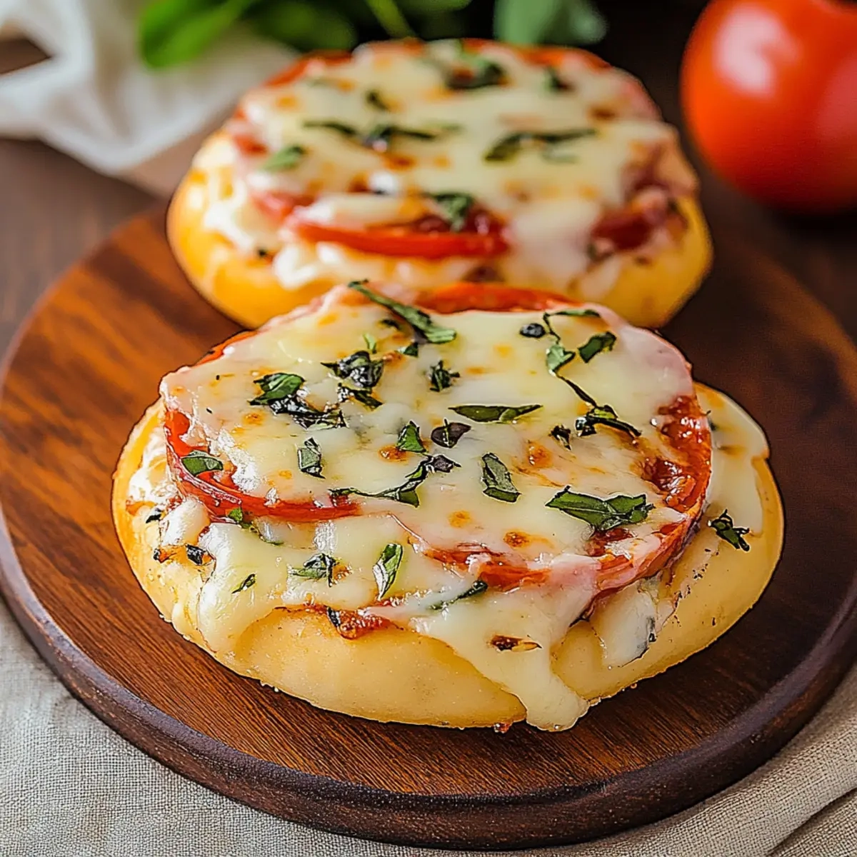 Pizza Bagels