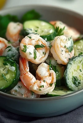 Cucumber Shrimp Salad