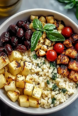 Mediterranean Cauliflower Rice Bowl