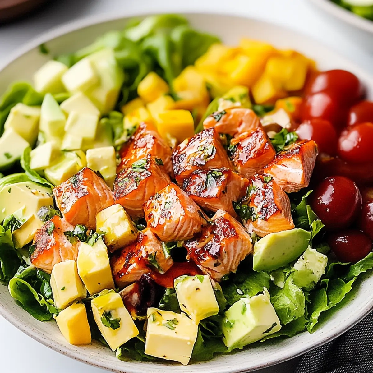 Salmon Cobb Salad