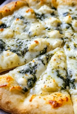 Spinach White Pizza