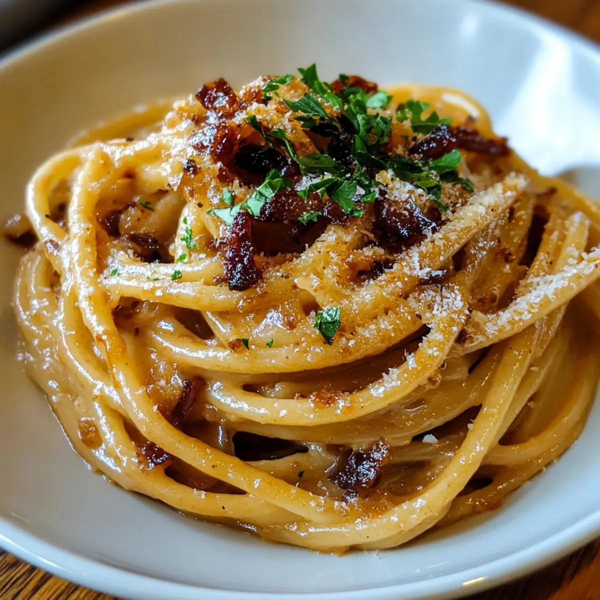 Caramelized Onion Pasta