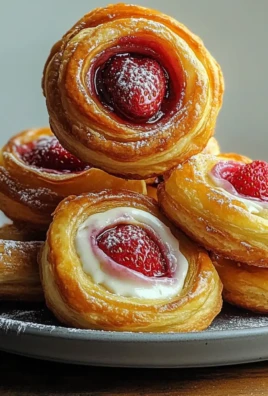 Mini Strawberry Palmiers