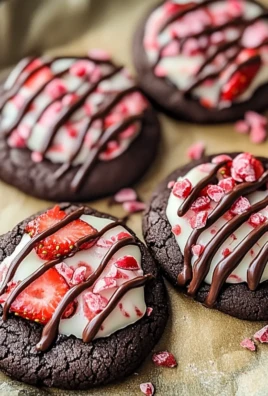 Chocolate Covered Strawberry Cookies