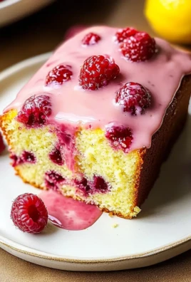 Lemon Raspberry Loaf Cake