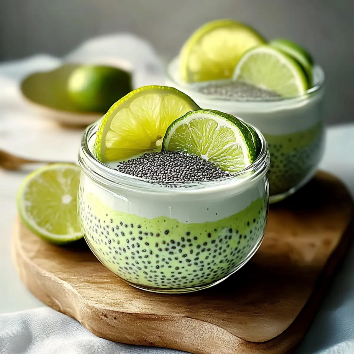 Key Lime Chia Seed Pudding