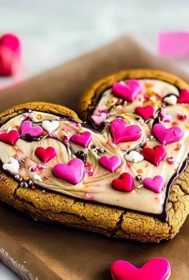 Giant Valentine’s Heart Cookie