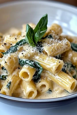 Spinach Rigatoni