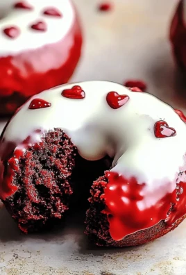Valentine Red Velvet Donuts