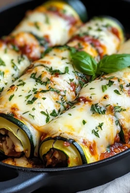 Three Cheese Zucchini Rollatini