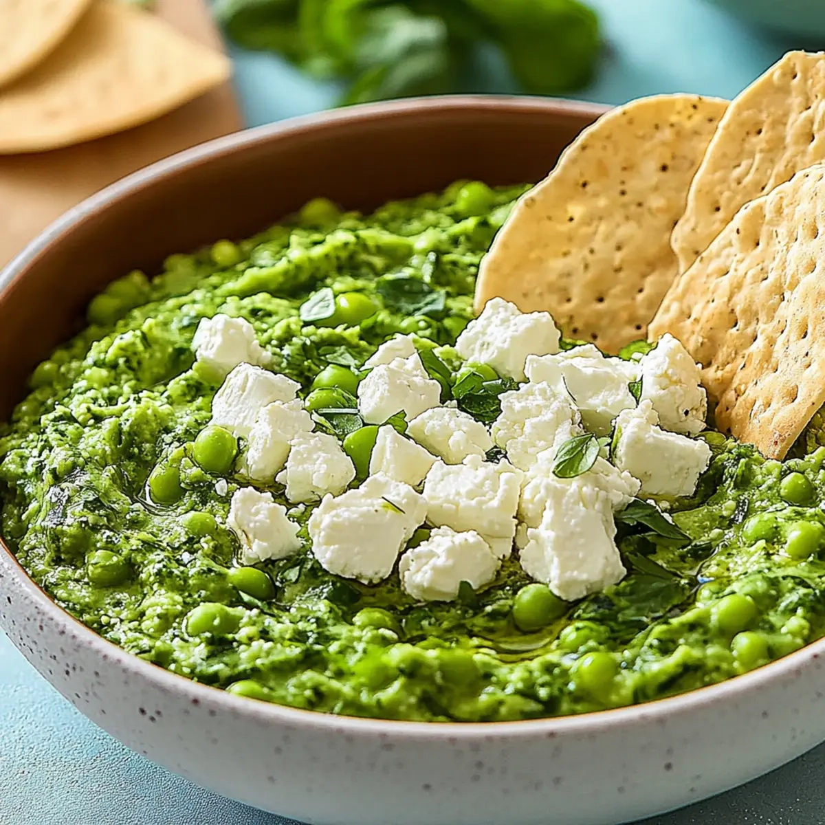 Spring Pea & Feta Dip